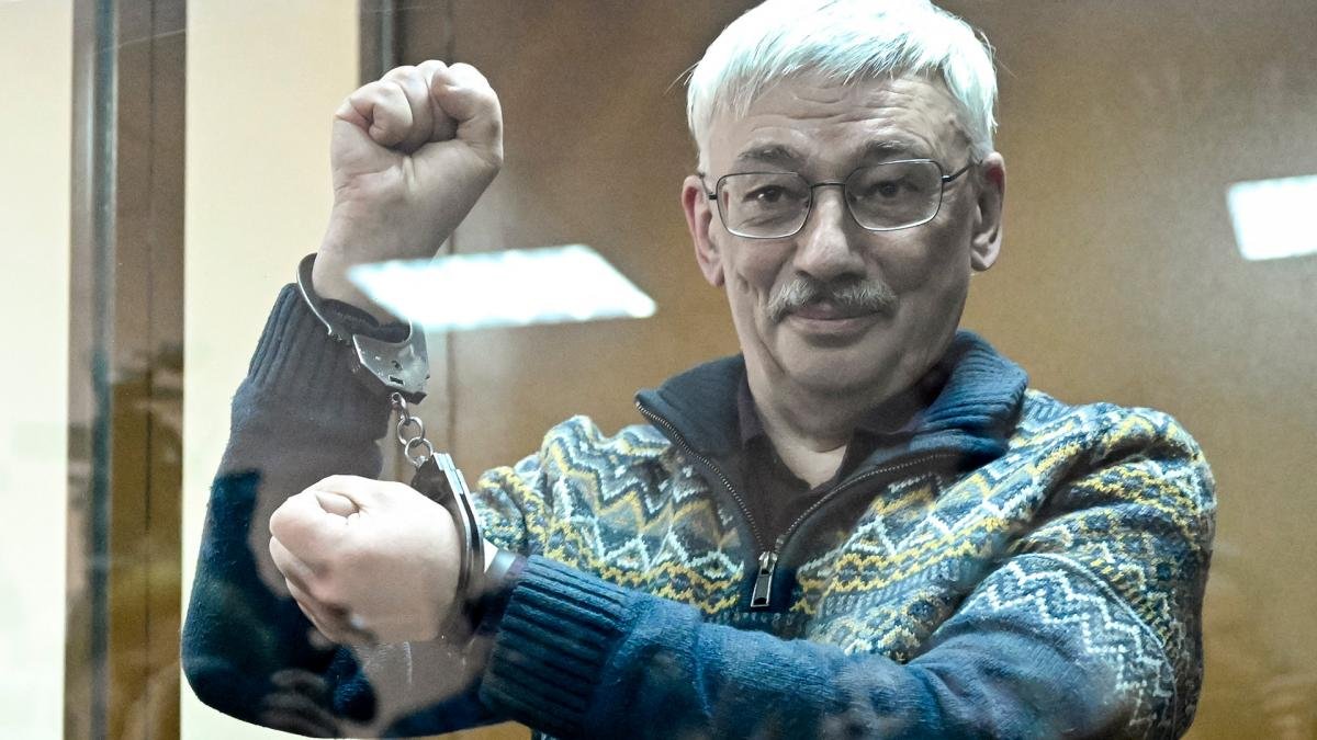 Orlov fue condenado a dos aos y medio de prisin Foto AFP