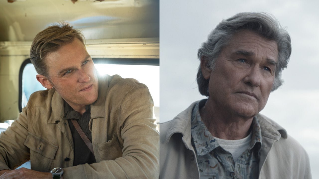 Wyatt y Kurt Russell, hijo y padre en la vida real, dan vida al mismo personaje en épocas distintas.