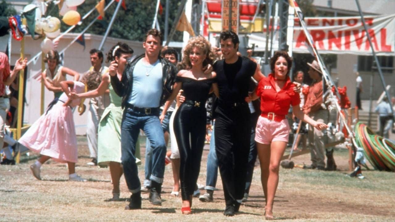 Los protagonistas de 'Grease'