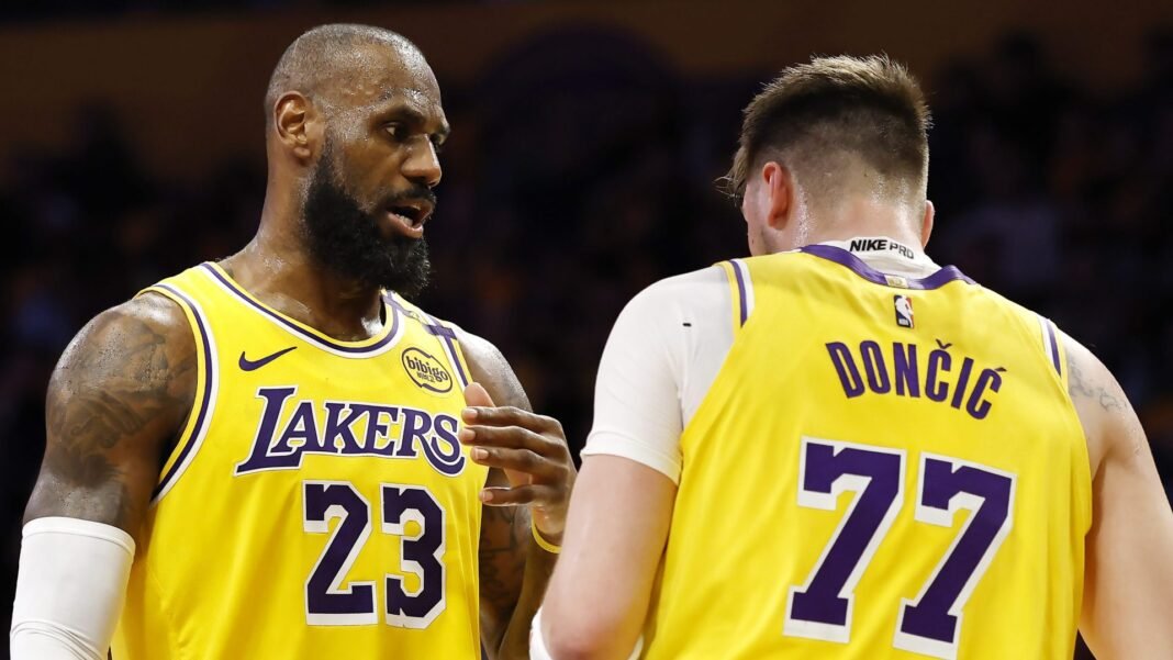 LeBron se saltó la fiesta de Luka, pero se extendió de la manera más 2025