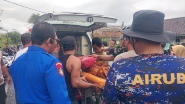 Evacuación de la mortalidad por inundaciones en Bali