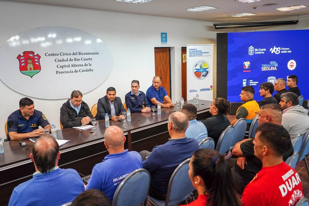 Río Cuarto: Operativo de seguridad confirmado para el partido de Estudiantes y River Plate