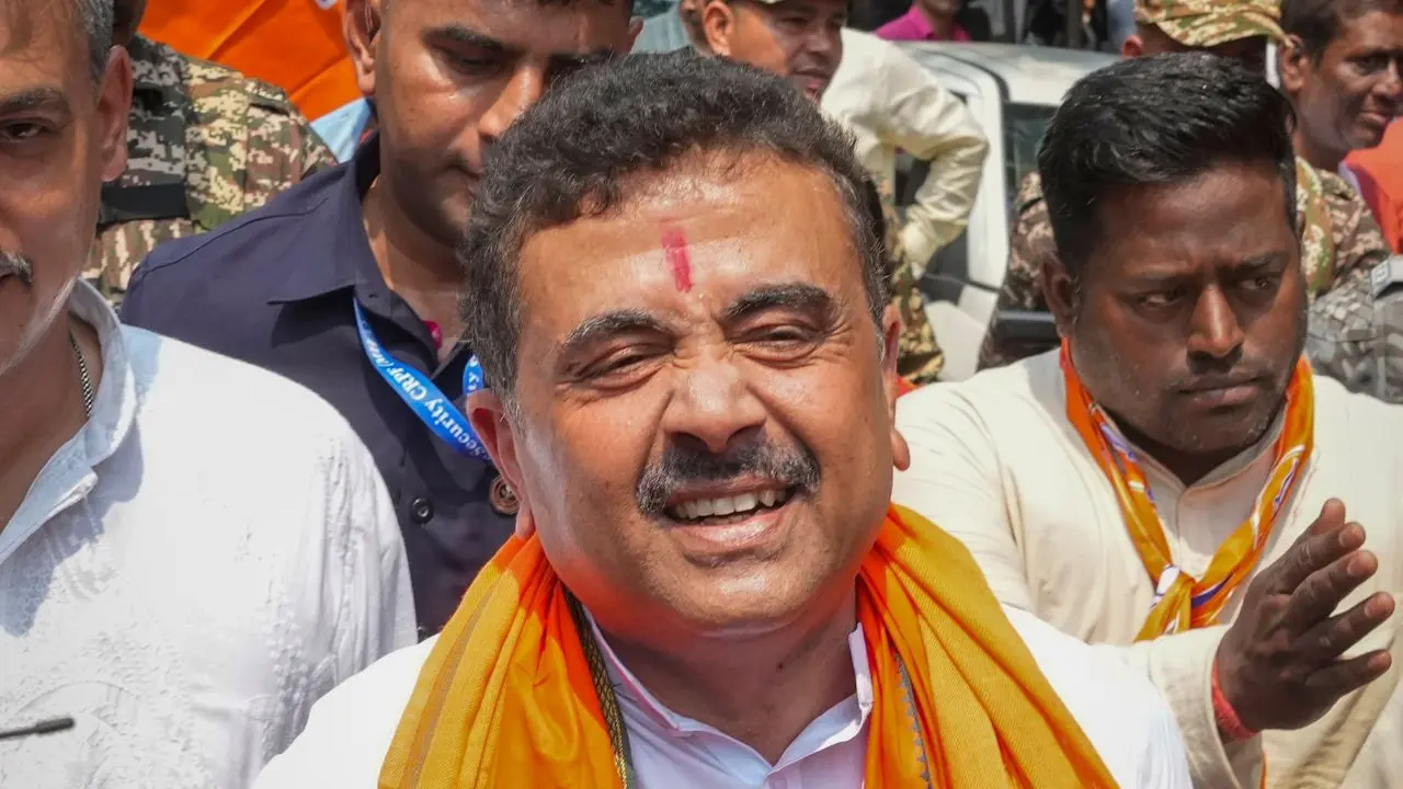 Suvendu Adhikari del BJP acusa al CM de violar el código electoral y exige la acción de la CE