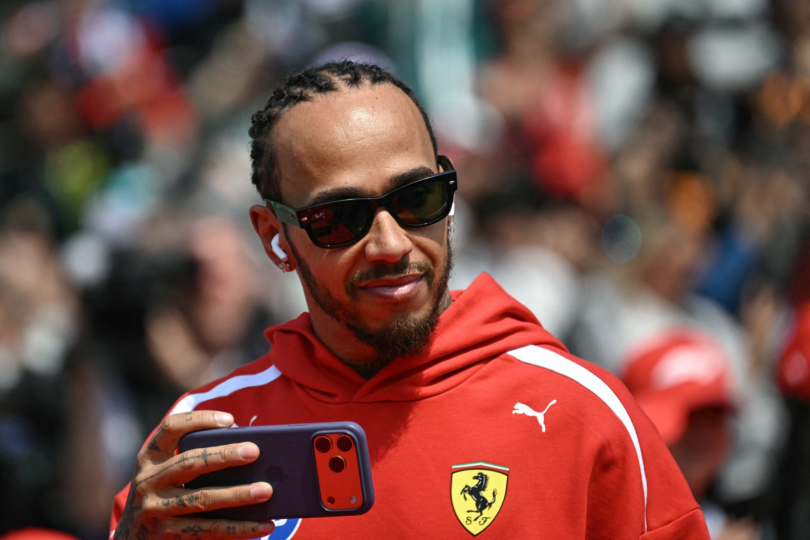 El fin de semana de Lewis Hamilton en Mónaco recibe un gran giro de celebridad gracias a Kim Kardashian