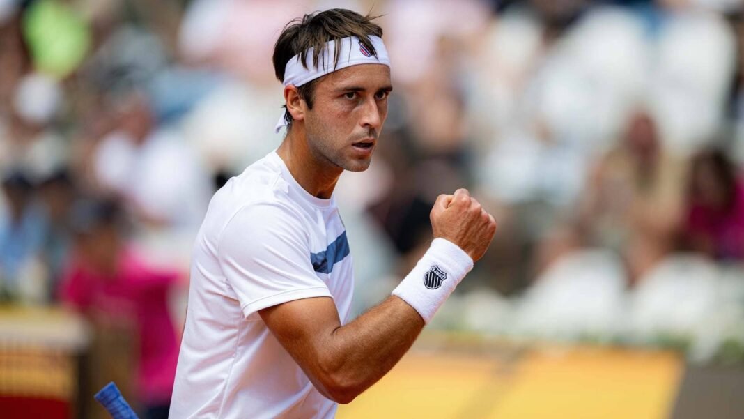Tomás Etcheverry clasificó a las semifinales del ATP 250 de Kitzbühel