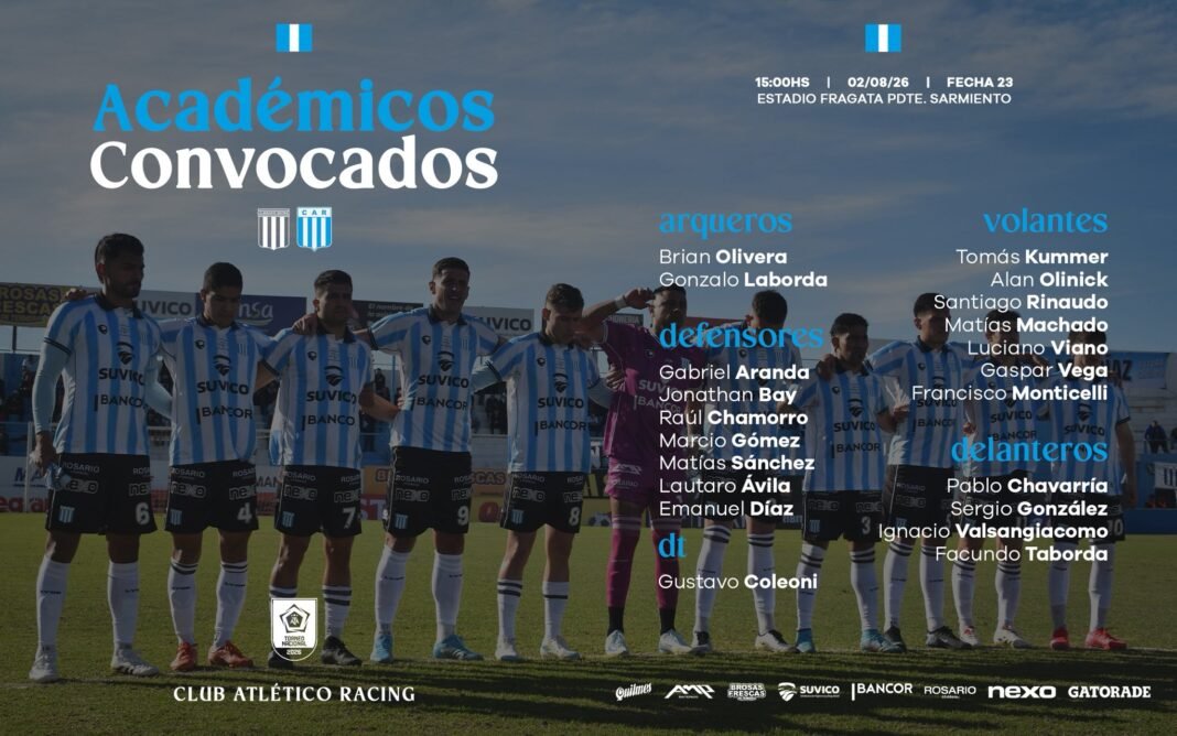 Racing de Córdoba visita a Almirante Brown con la ilusión de acercarse al Reducido