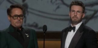 Antes de ‘Vengadores 6’, Robert Downey Jr. y Chris Evans se reencuentran en los Oscar 2026